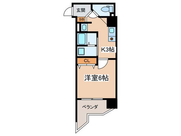 SWISS天王寺Ⅰの物件間取画像